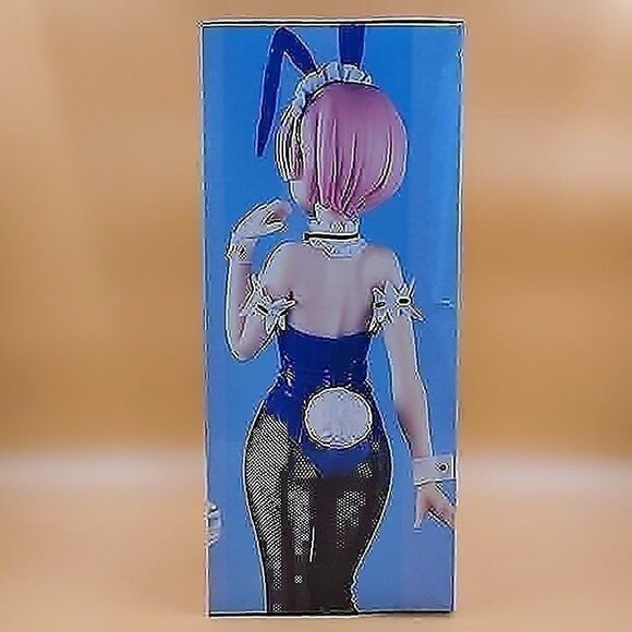 Re Zero Ram BiCute Bunnies Figure Blue ver FuRyu - Picture 2 of 5